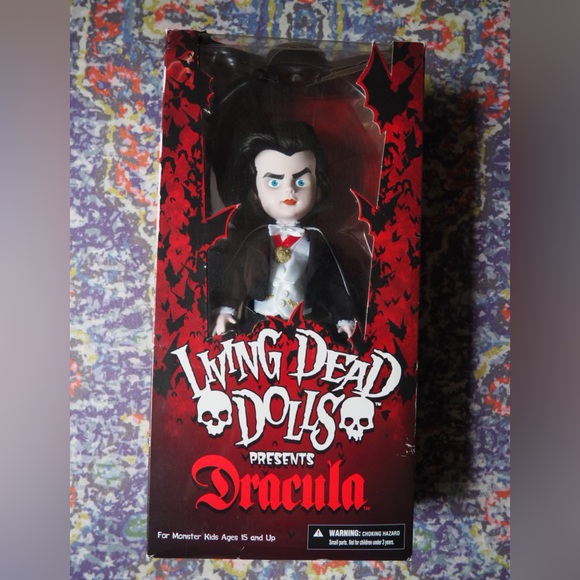 NIB living dead doll Dracula universal monster - Picture 1 of 4